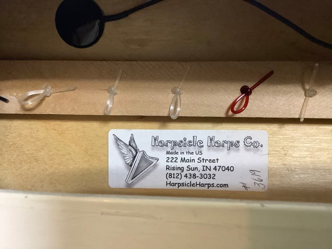 Harpsicle製ハープ 26弦
