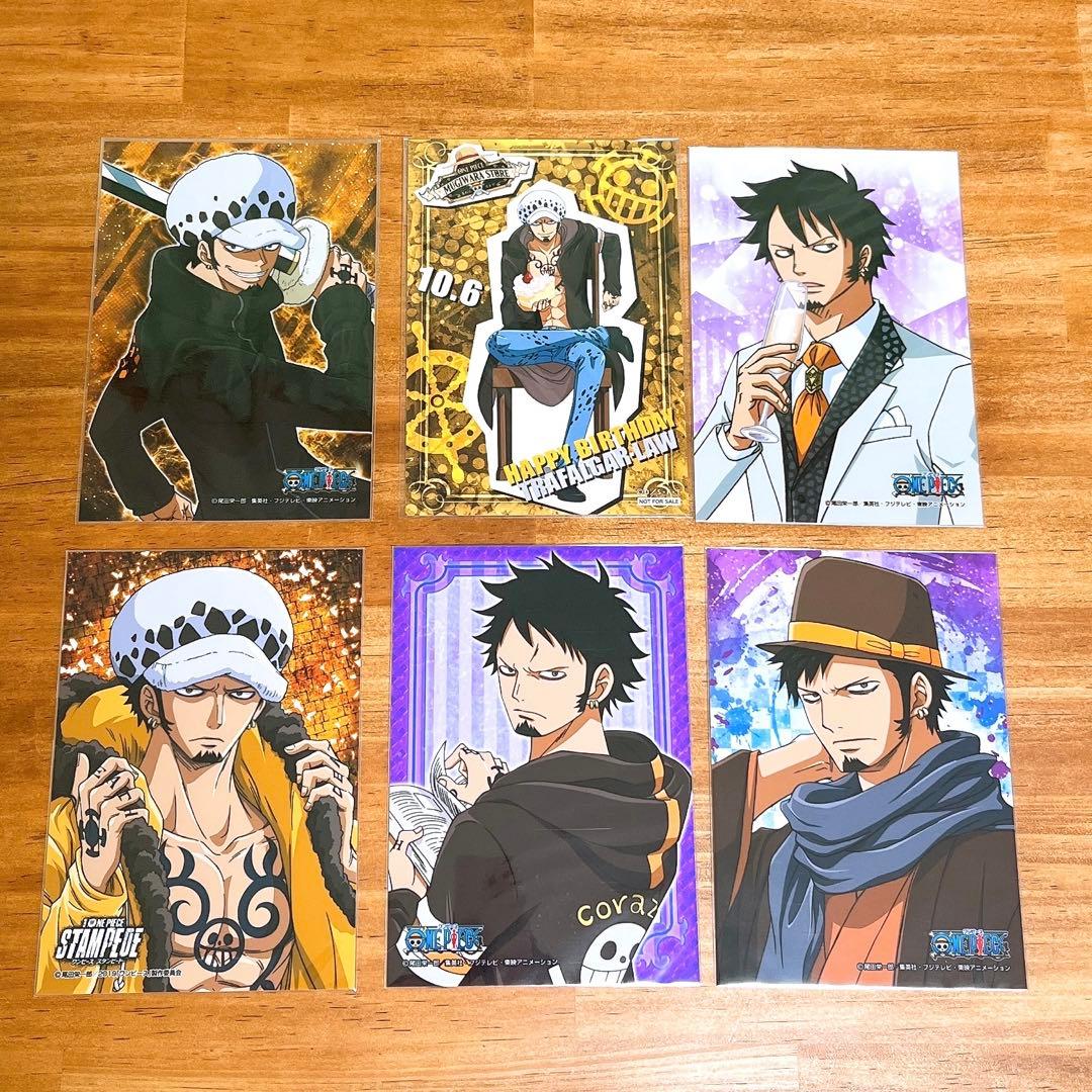 ワンピース トラファルガー ロー 生ブロマイド バーブロ ☆まとめ売り