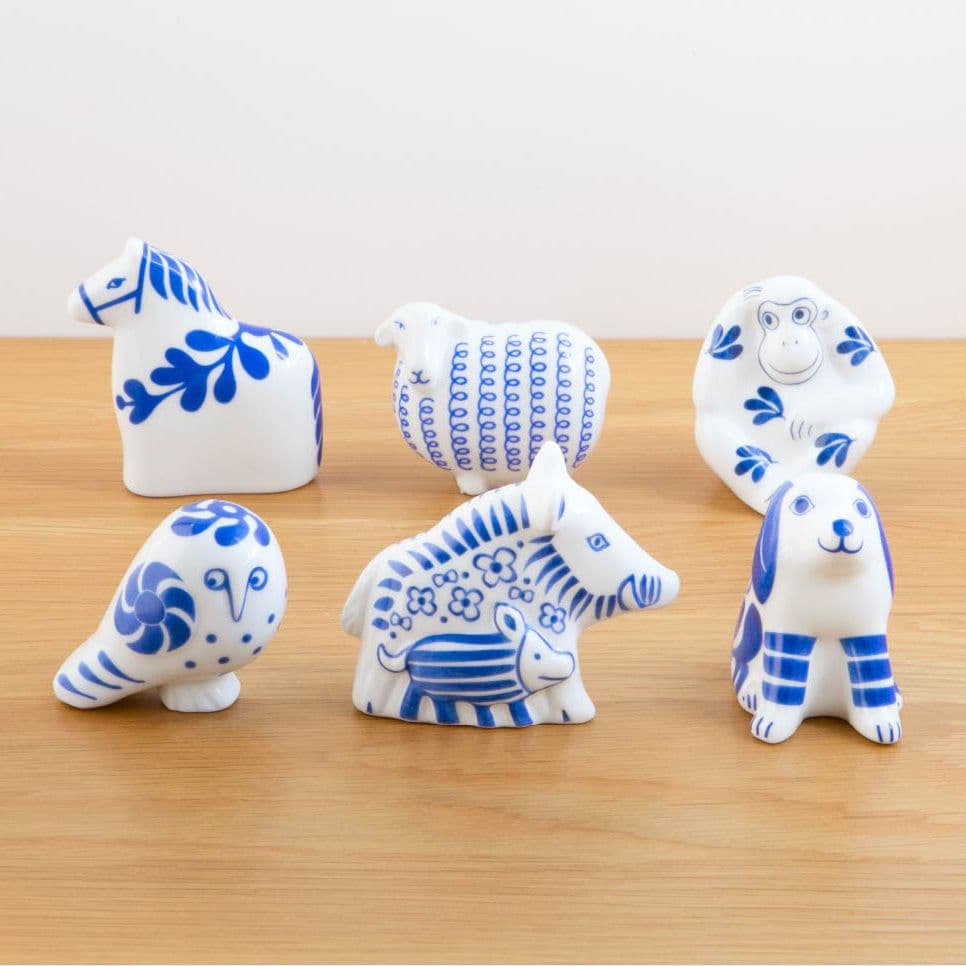 リサラーソン 干支 陶器 6個セット - メルカリ