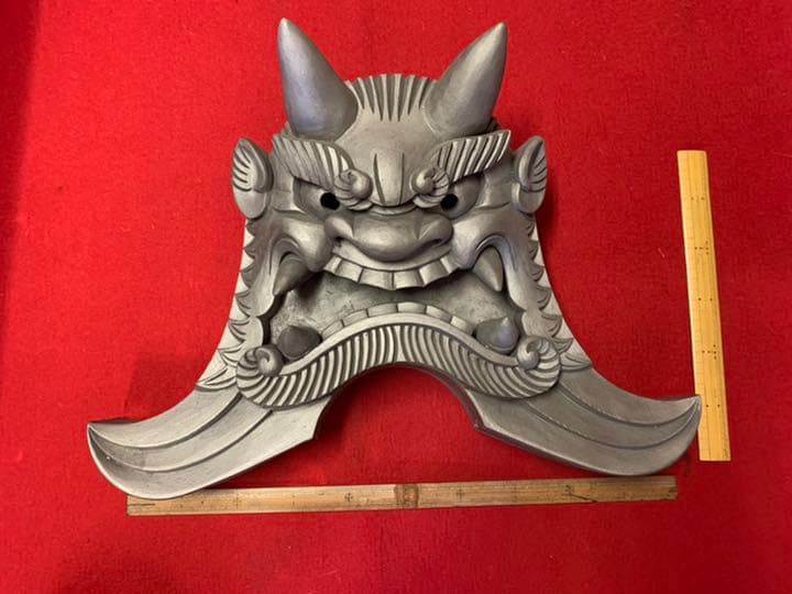 遠州鬼秀 鬼瓦 本格鬼面 - メルカリ