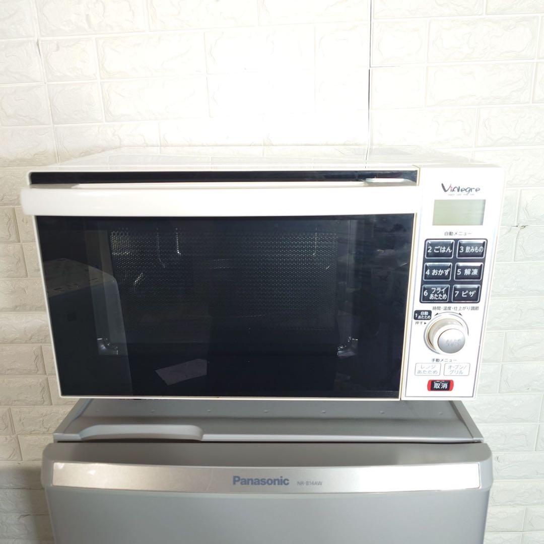 生活家電 3点セット 冷蔵庫 洗濯機 オーブンレンジ 1人暮し D109