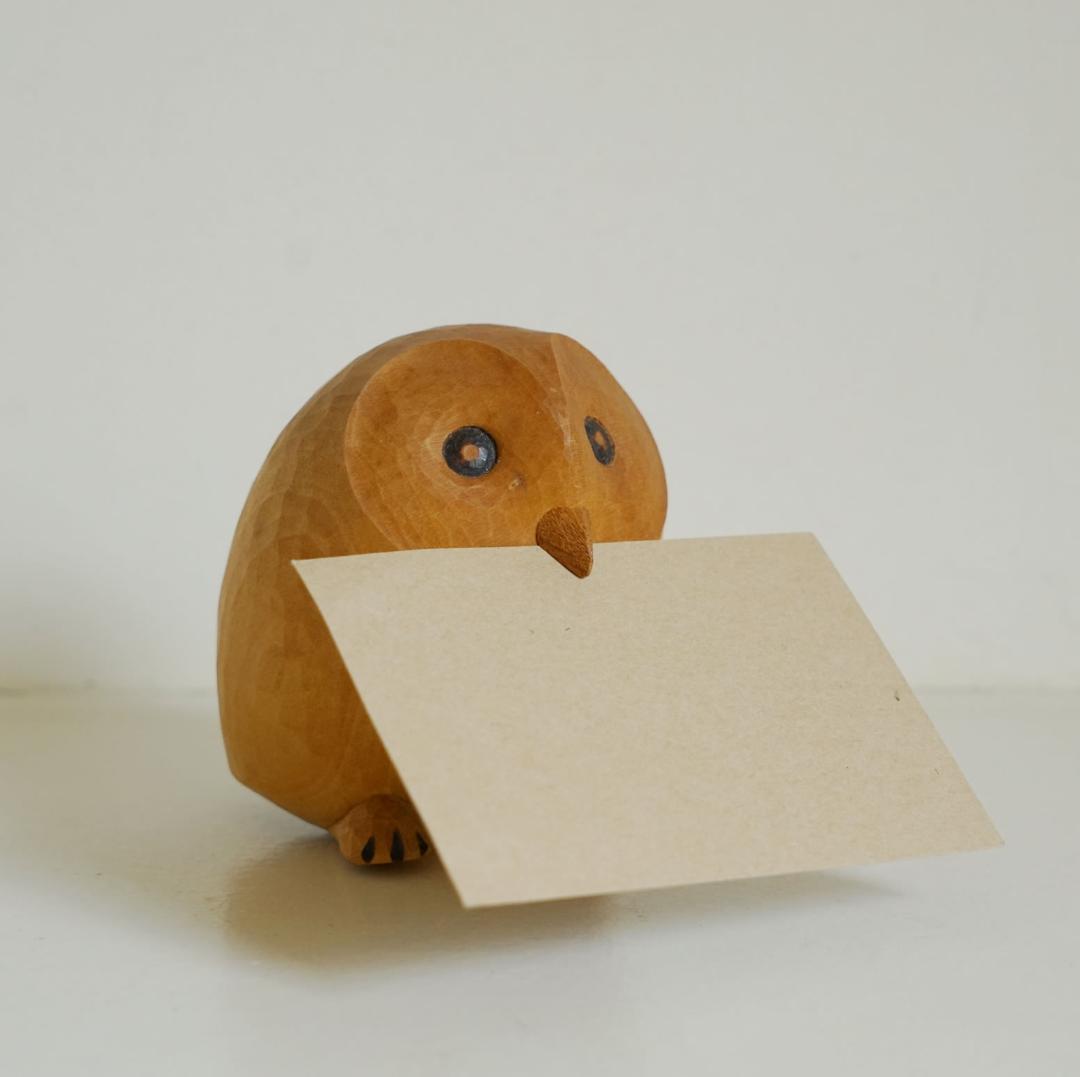 ういるぴい工房】ゆらりんこ ふくろう クラフト