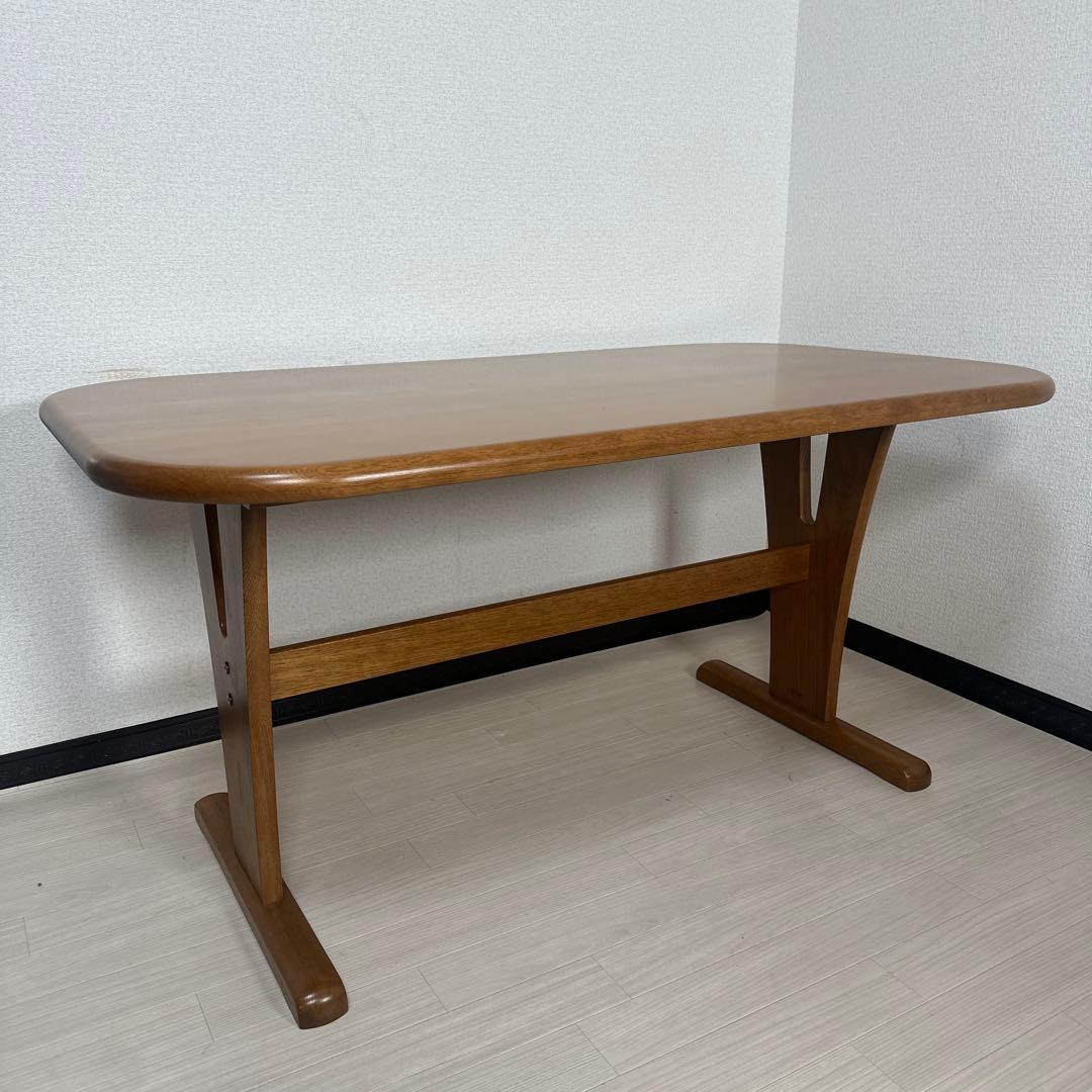 【展示品】浜本工芸 NDT-3510 無垢材 ダイニングテーブル ※i1※