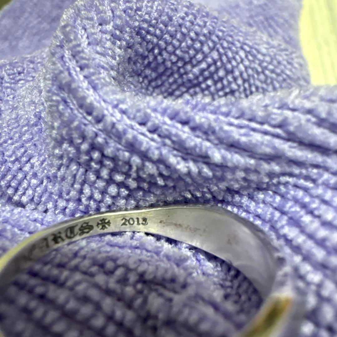 【最終値下げ】 クロムハーツ バブルカムピラミッドプラスリング 16号