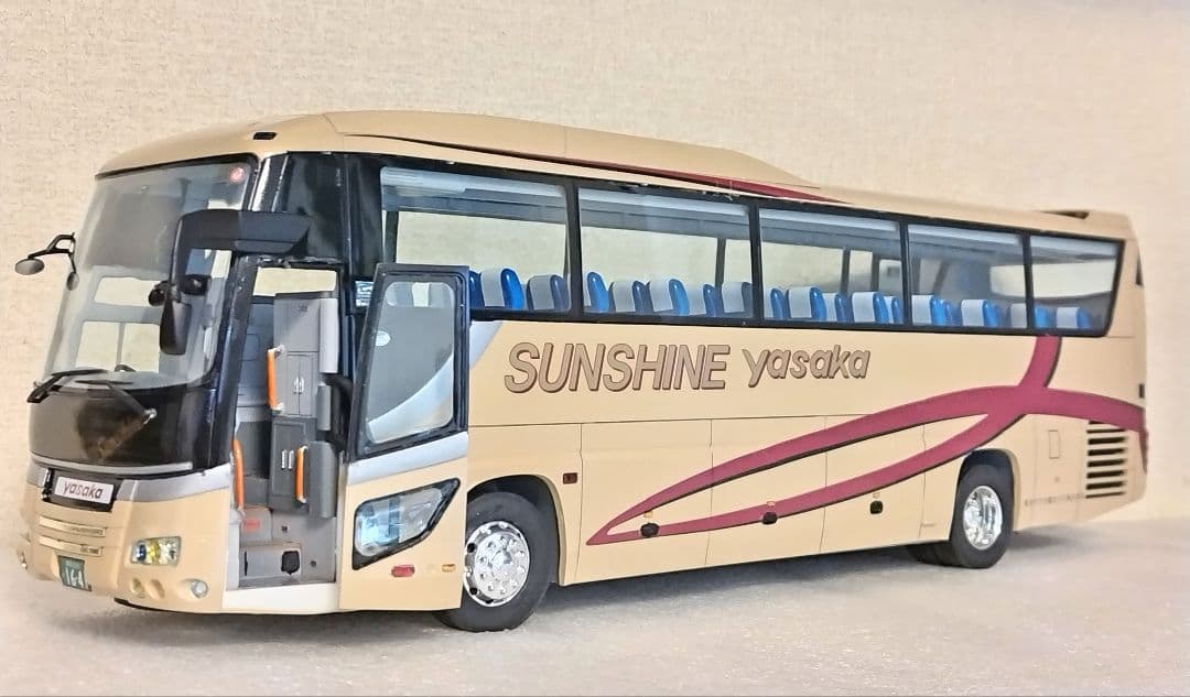 1/32 東京ヤサカ観光バス仕様(日野セレガSHD)素人組立品