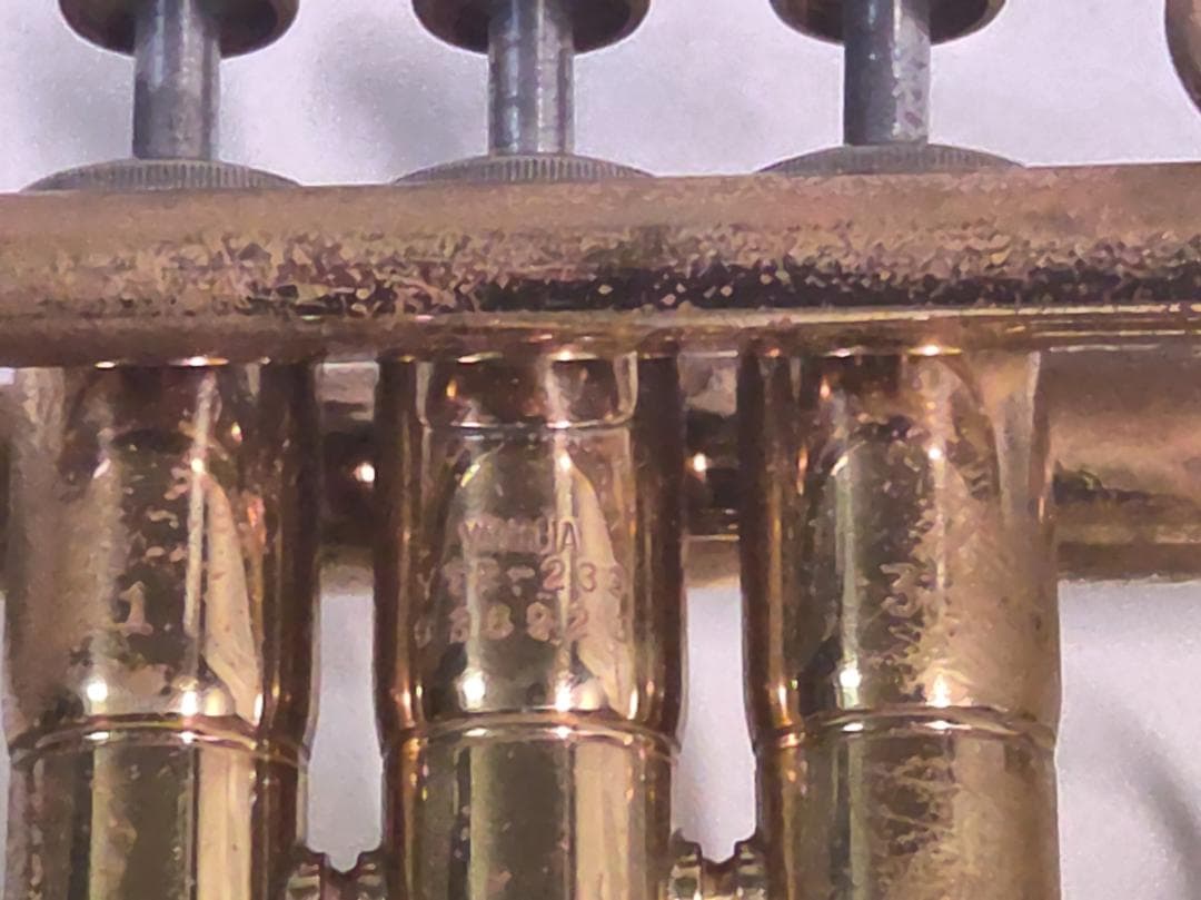 YAMAHA YTR-233 トランペット イエローブラスソフトケース#3003