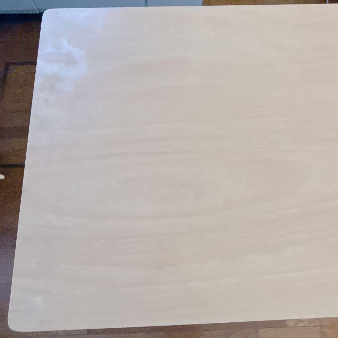 美品】ニトリ ダイニングテーブル ビーチ材 ナチュラル 幅120cm 4〜6人