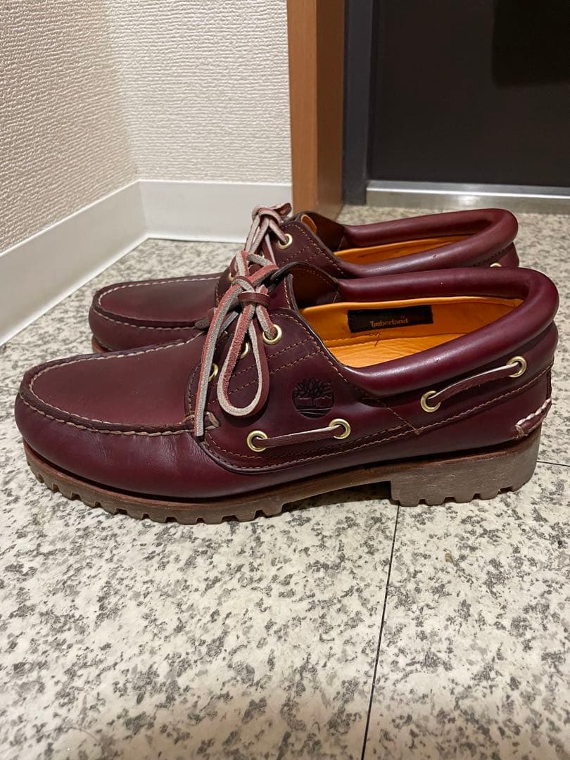 Timberland バーガンディ 3eye