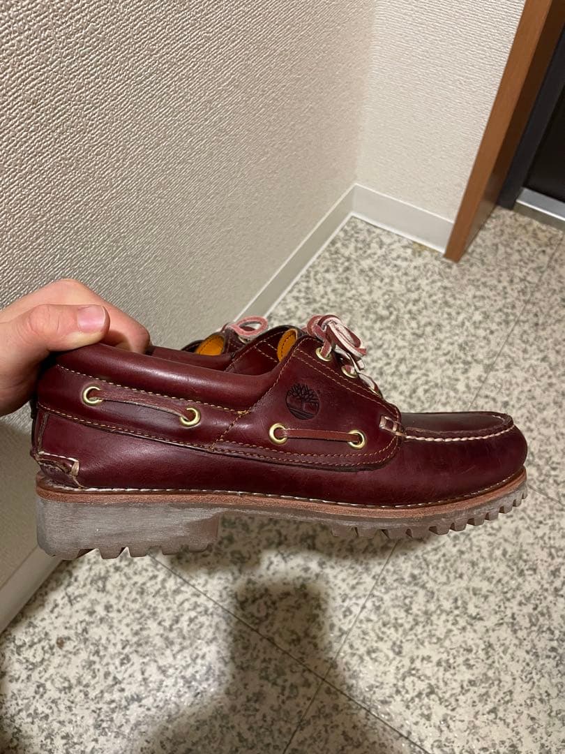 Timberland バーガンディ 3eye