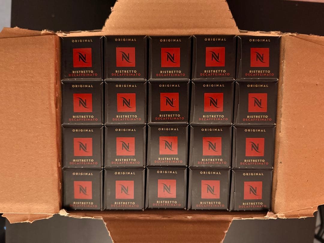 ネスプレッソ デカフェ リストレット 20箱 200カプセル 楽天市場