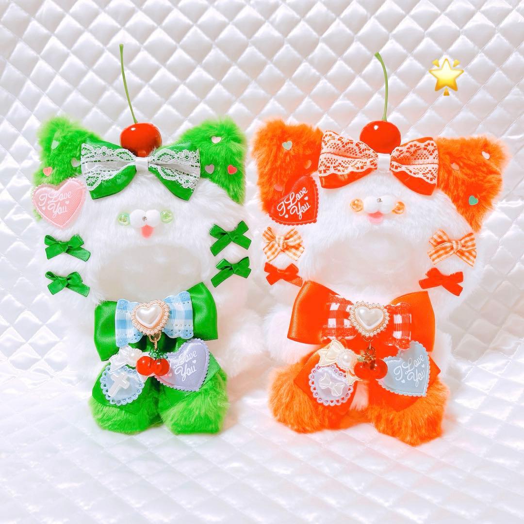 着ぐるみ ねこ おすわり ぬい服 12cm マスコット ちびぐるみ 218