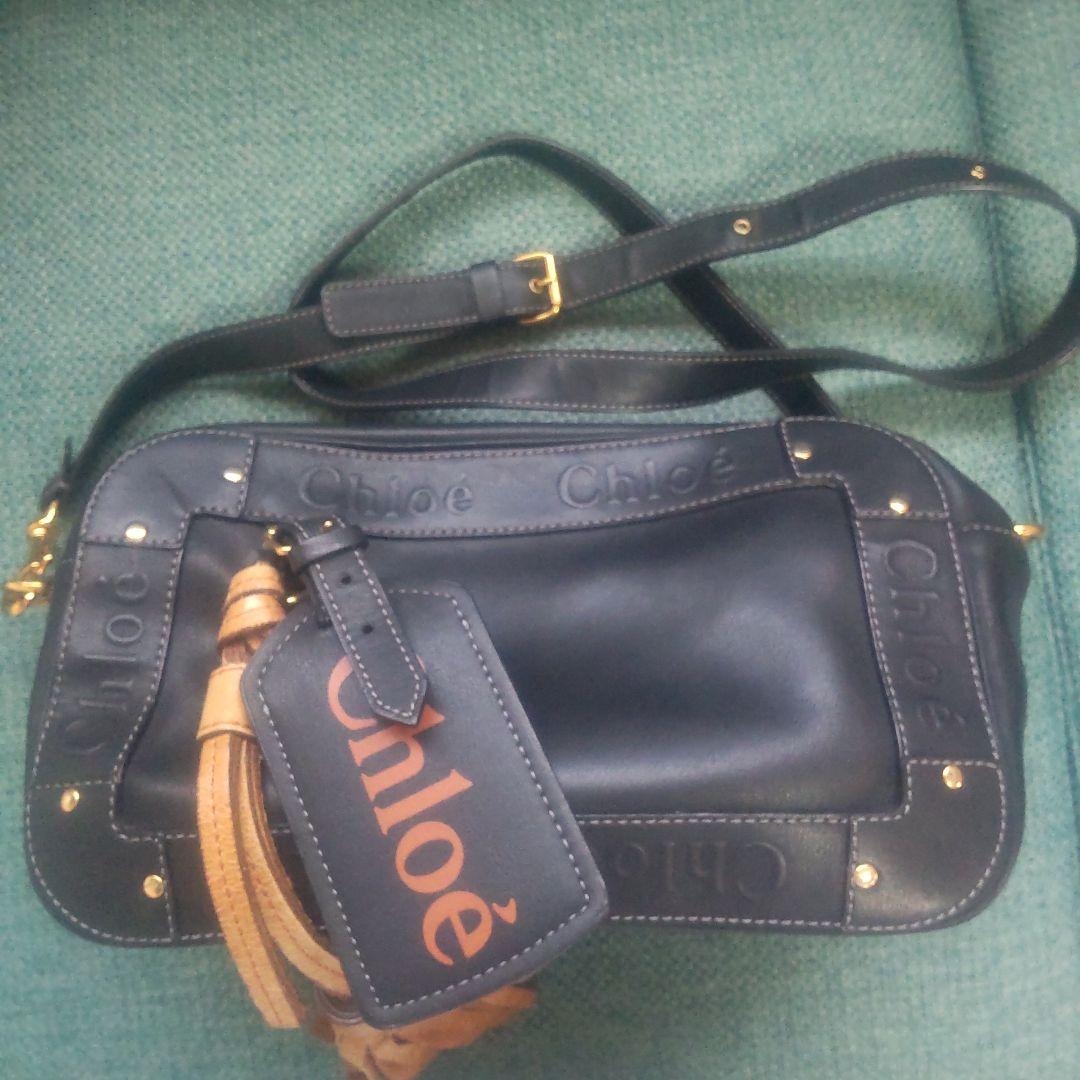 Chloe・エデンタッセルショルダーバック・Black・（早いも勝ちです）