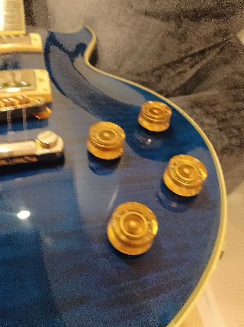 Aria Pro Ⅱ PE-DLX　ブルー　エレキギター 美品