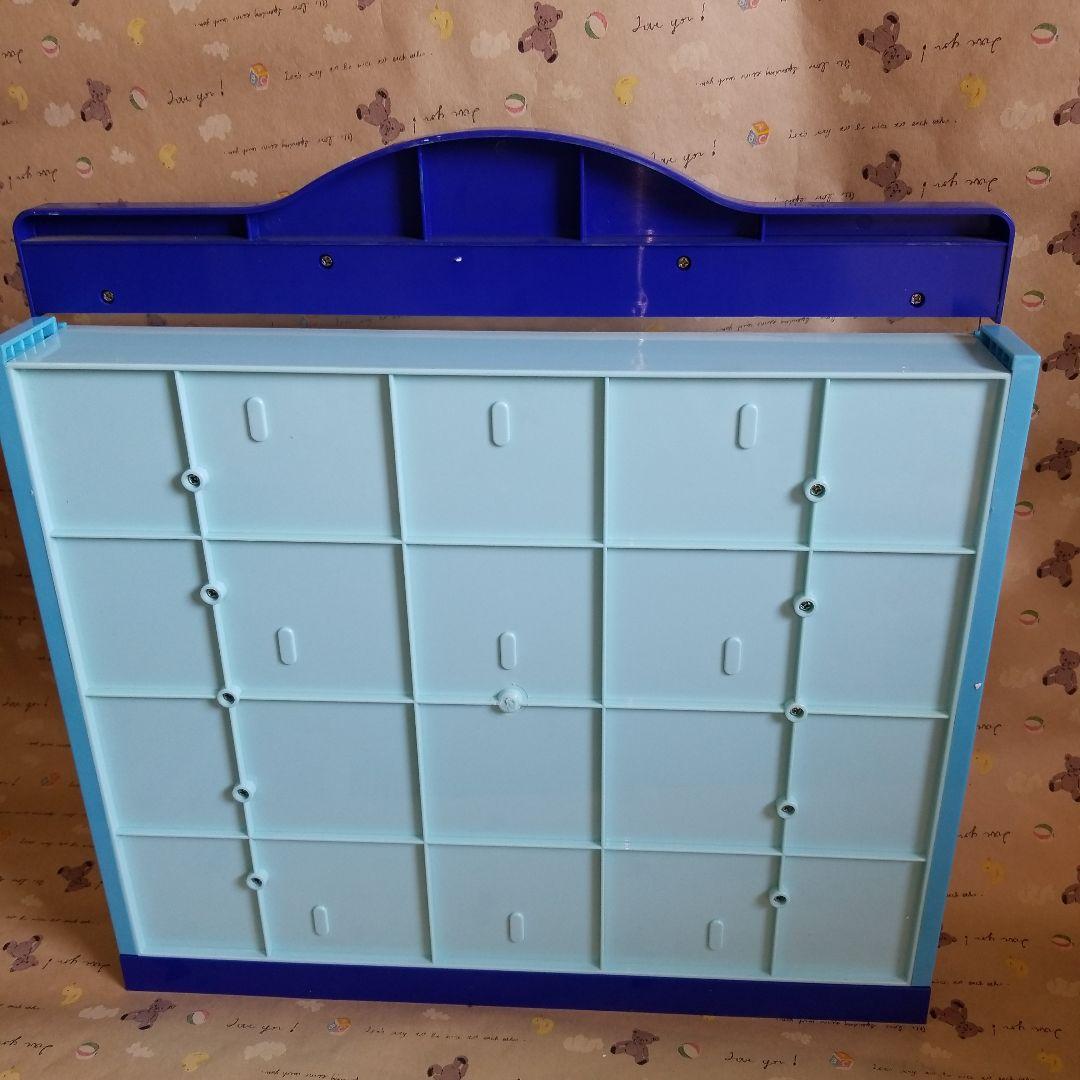 トミカディスプレイ　廃盤トミカ24台付き　レトロケース　箱付き重機トミカ24台付