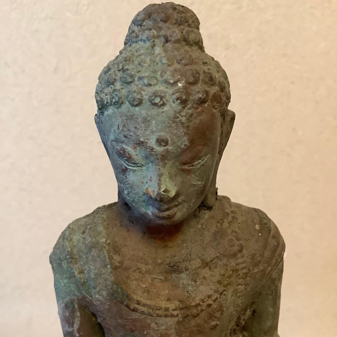 12〜13世紀インド「仏釈迦牟尼仏像」仏陀・クシャーン朝・マトゥラー