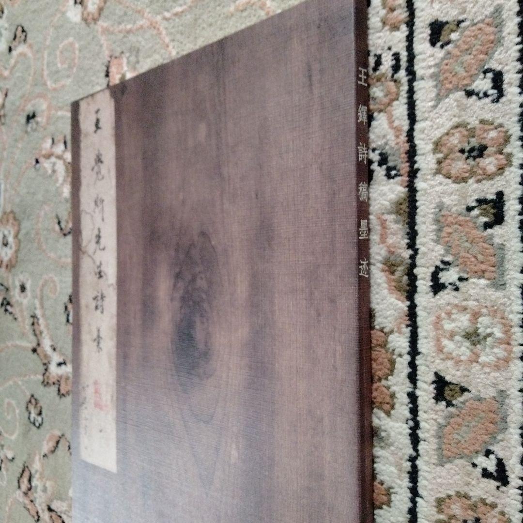 中国書道珍品 珍貴古籍善本文物希少収蔵版[王鐸詩稿墨跡] 書道