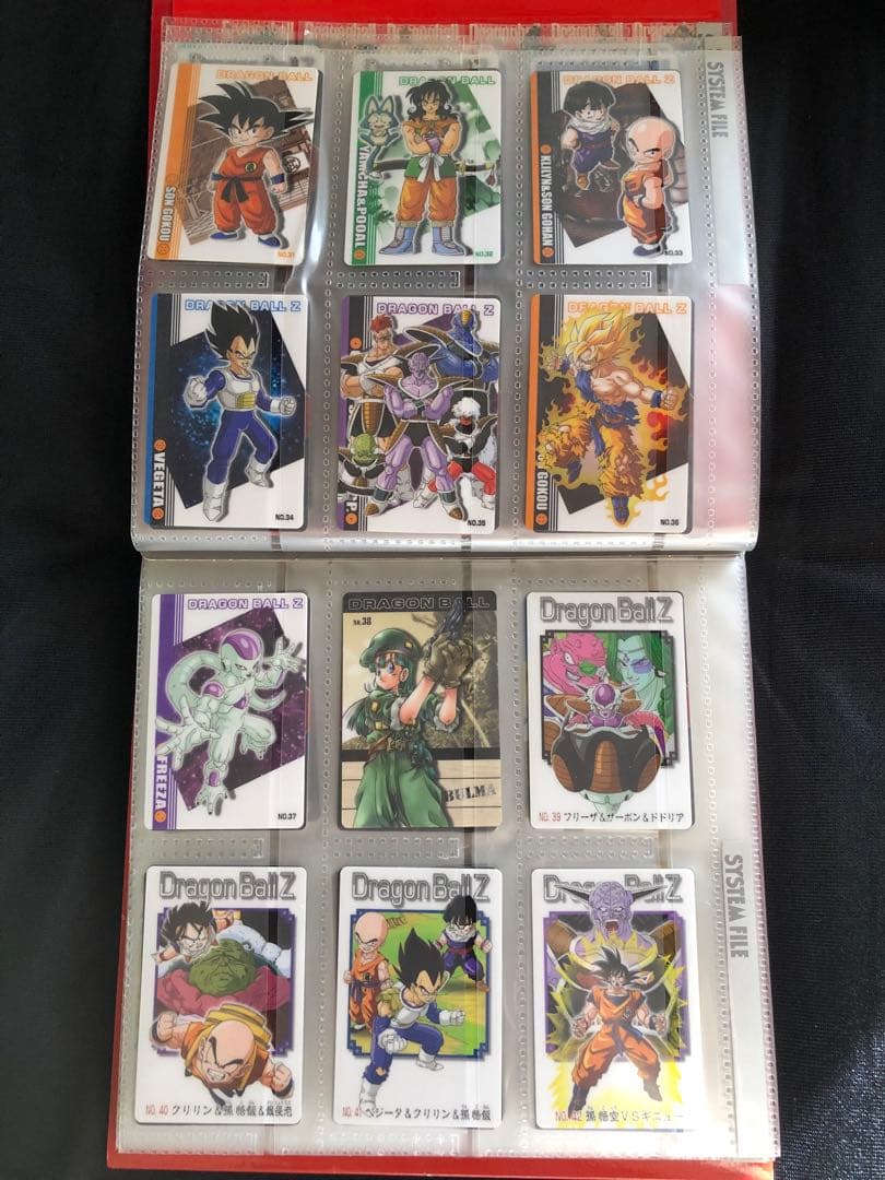 ドラゴンボール　カードダスファイル　グミカード　その他