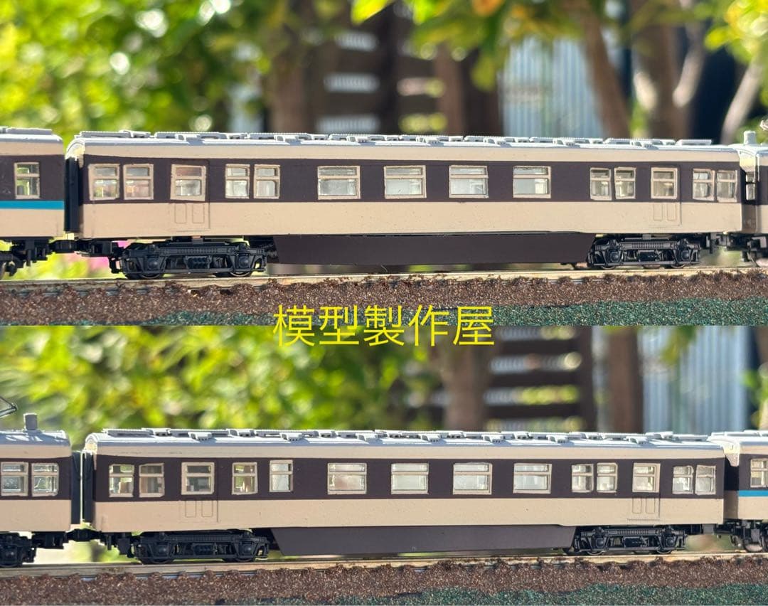 広窓流電　関西急行モハ52 4両編成KATO製品改造 Nゲージ　他サイト出品中