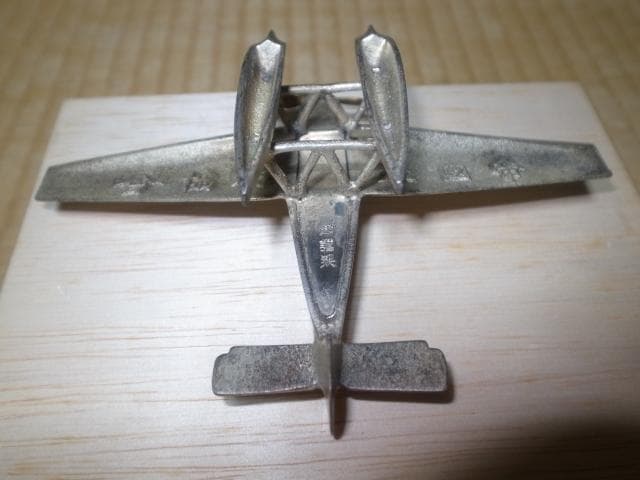 ◆極希少 1937年 67機限定！帝国飛行協会と丸善アテナインキ 金属飛行機模型