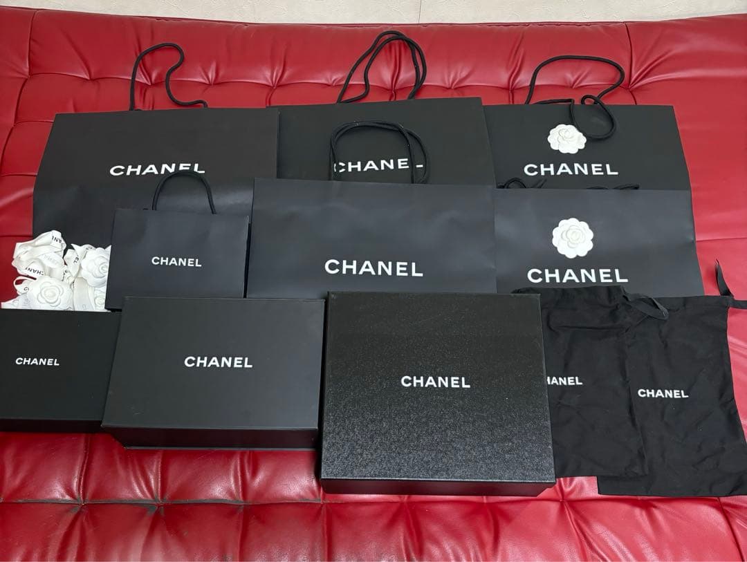 CHANEL シャネル空箱マグネットショッパーまとめまとめ売り