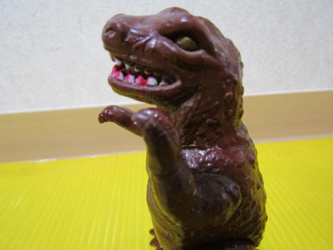 恐竜大格闘シリーズ ティラノサウルス ソフビ 当時物 タカトクトイス タカトク