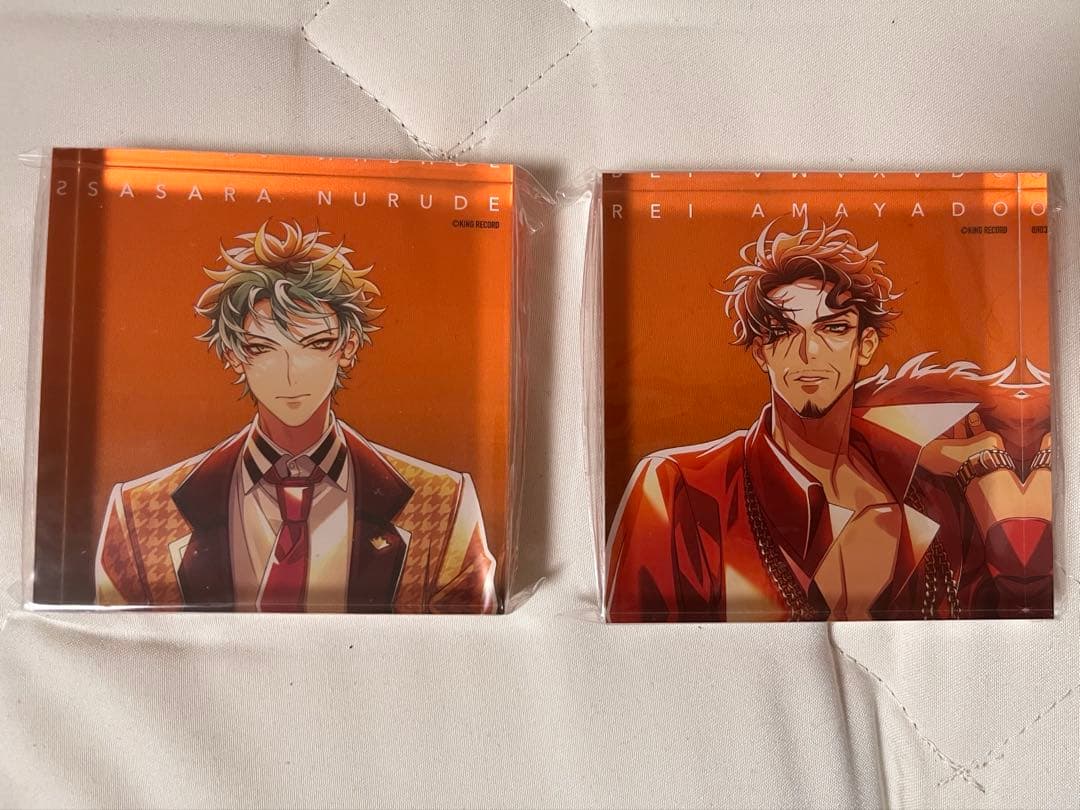 ヒプノシスマイク ヒプマイ ELR 特典 アクリルブロック 白膠木簓 天谷