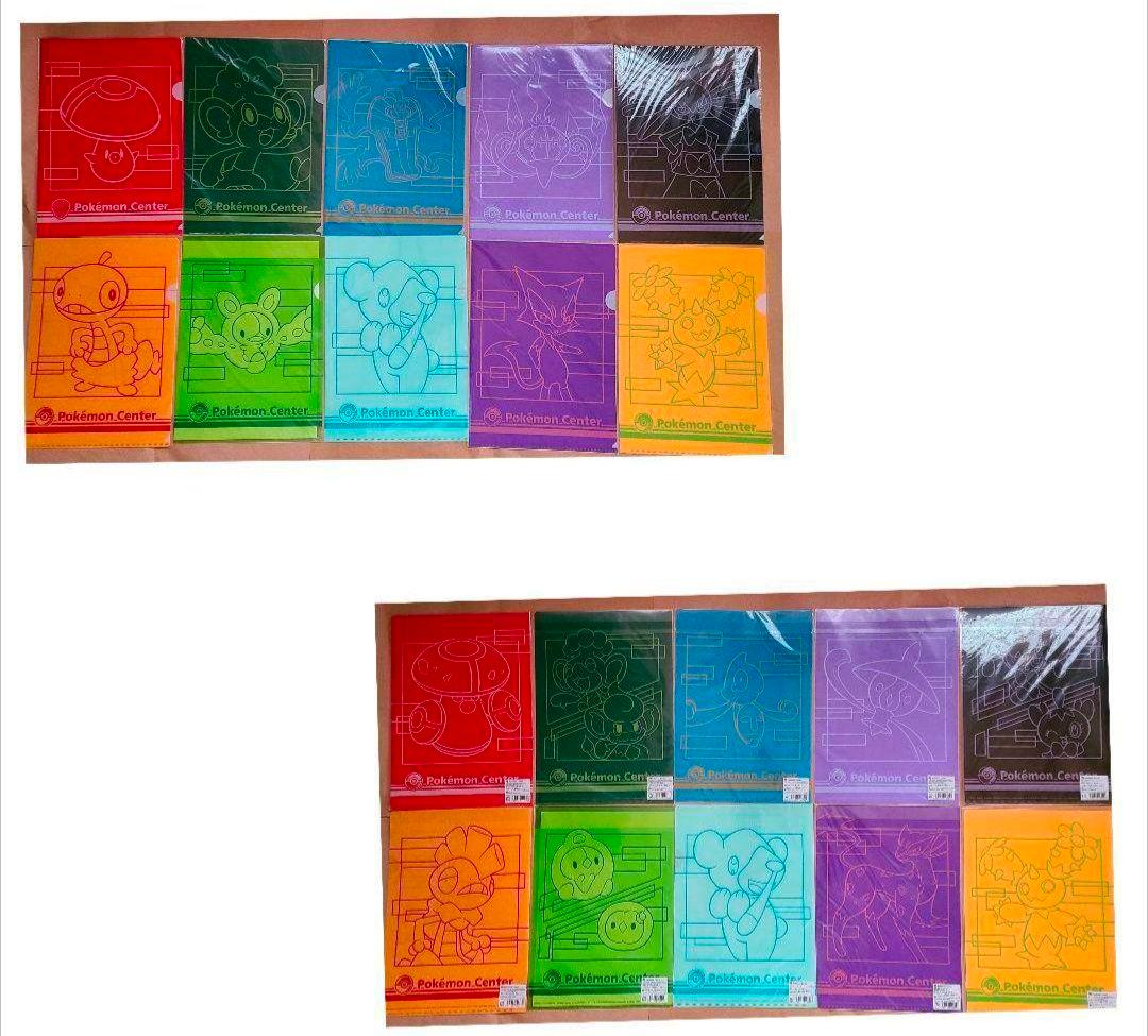 ポケモンセンターショッパー柄クリアファイル 34種類セット - メルカリ
