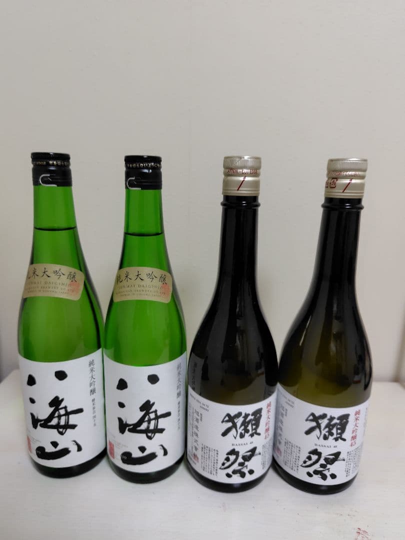 獺祭、八海山純米大吟醸45の日本酒セット - メルカリ