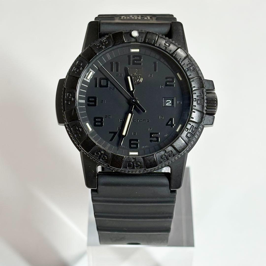 LUMINOX ルミノックス 0320-1GBq シータートルジャイアント 黒