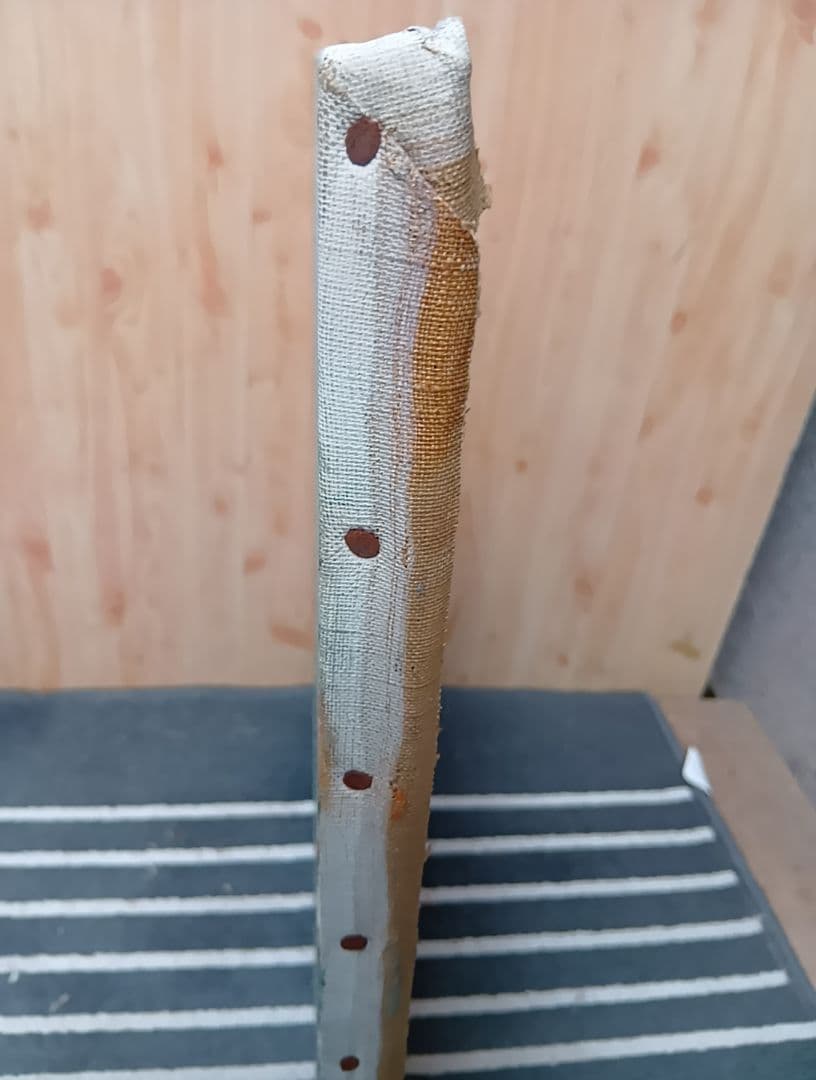 風景画 油彩画 多彩な色使い　 タイトル『長崎港の天主堂』