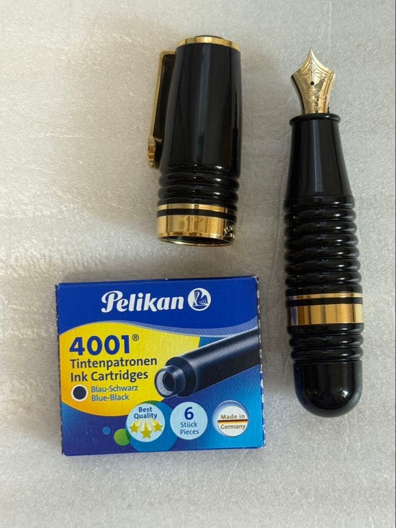 プラチナ万年筆 グラマー14金