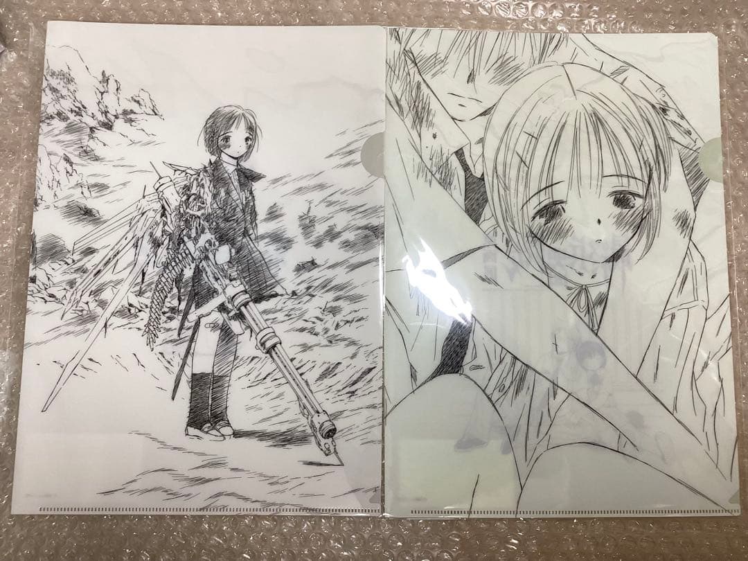 最終兵器彼女 原画展 クリアファイルvol.01～04