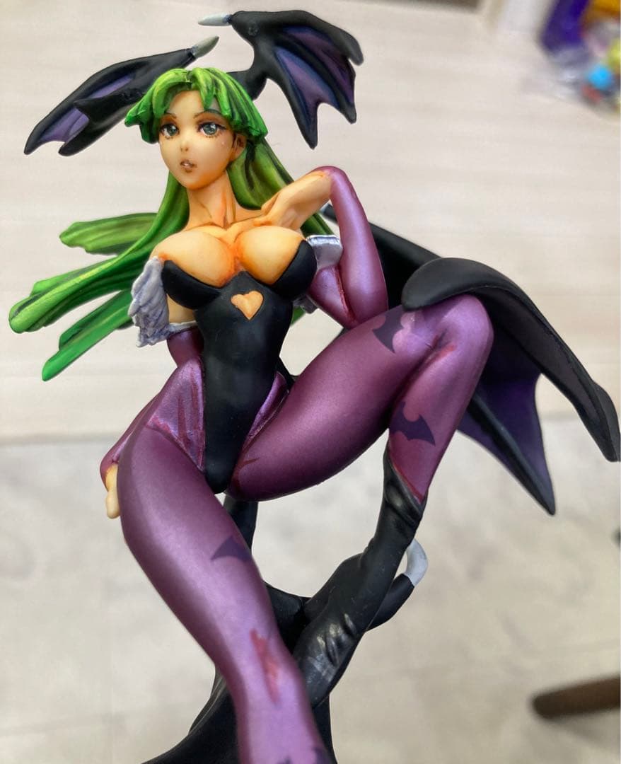 リペイント モリガン ヴァンパイア 格ゲー トレーディング フィギュア