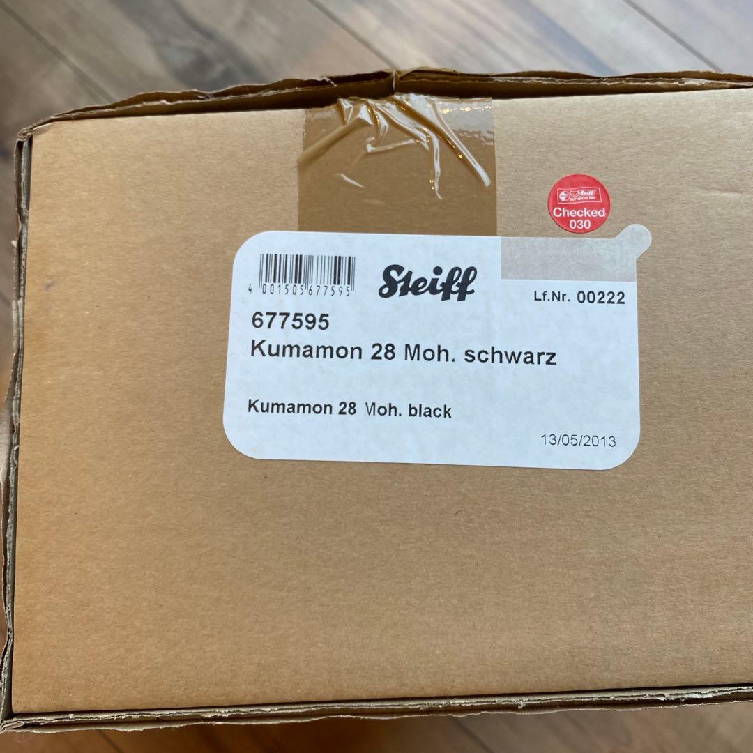 【激レア】初代　シュタイフ　くまモン　2013年　ゾロ目　テディベア