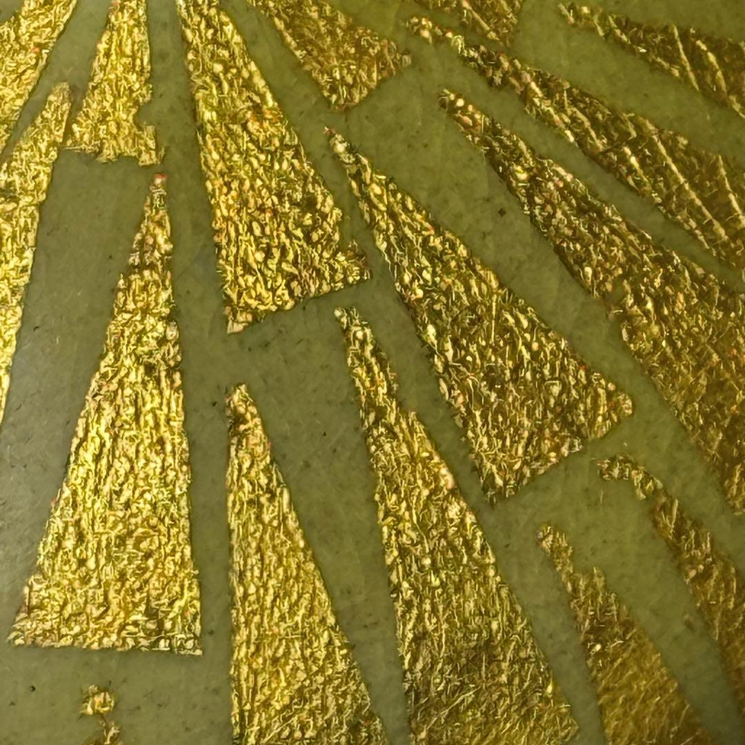 小野 珀子 釉裏金彩 水滴 共箱有り 県重要無形文化財 人気作品