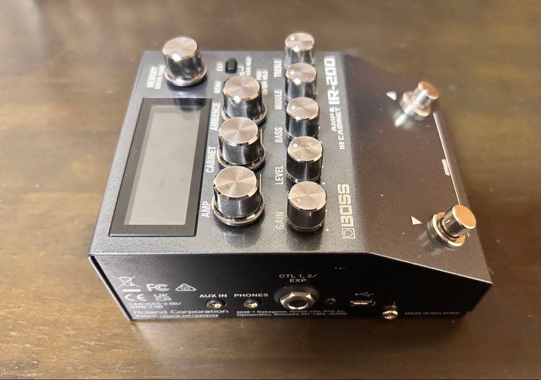 BOSS IR-200 AMP&CABINET PROCESSOR（箱あり）