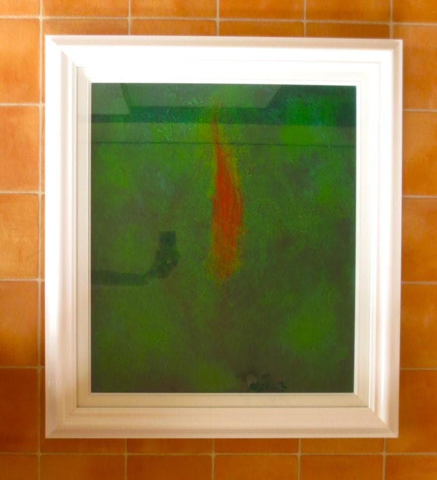 絵画 アート 命の火を輝かす 真作
