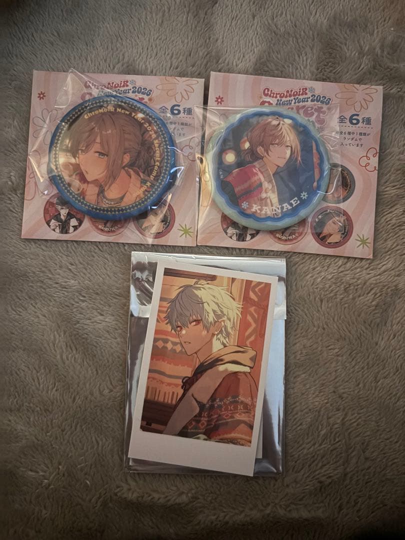 にじさんじ ChroNoiR福袋2026 叶 缶バッジ葛葉 チェキ - メルカリ