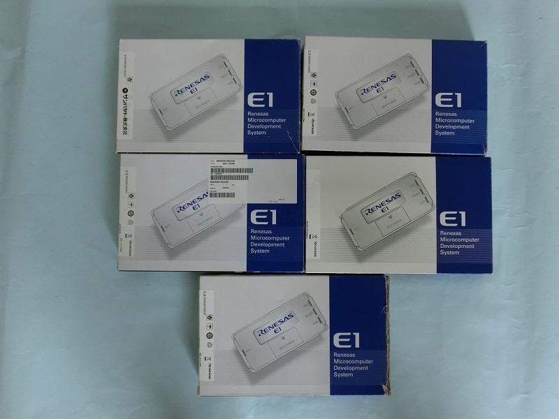 ルネサス Renesas E1エミュレータ マイコン デバックツール 在庫5個