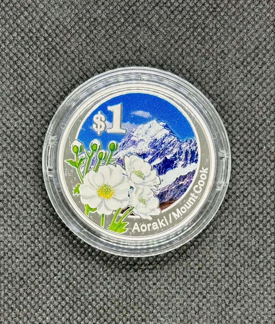 【美品】ニュージーランド 2007年 プルーフ銀貨 １NZドル ⑦
