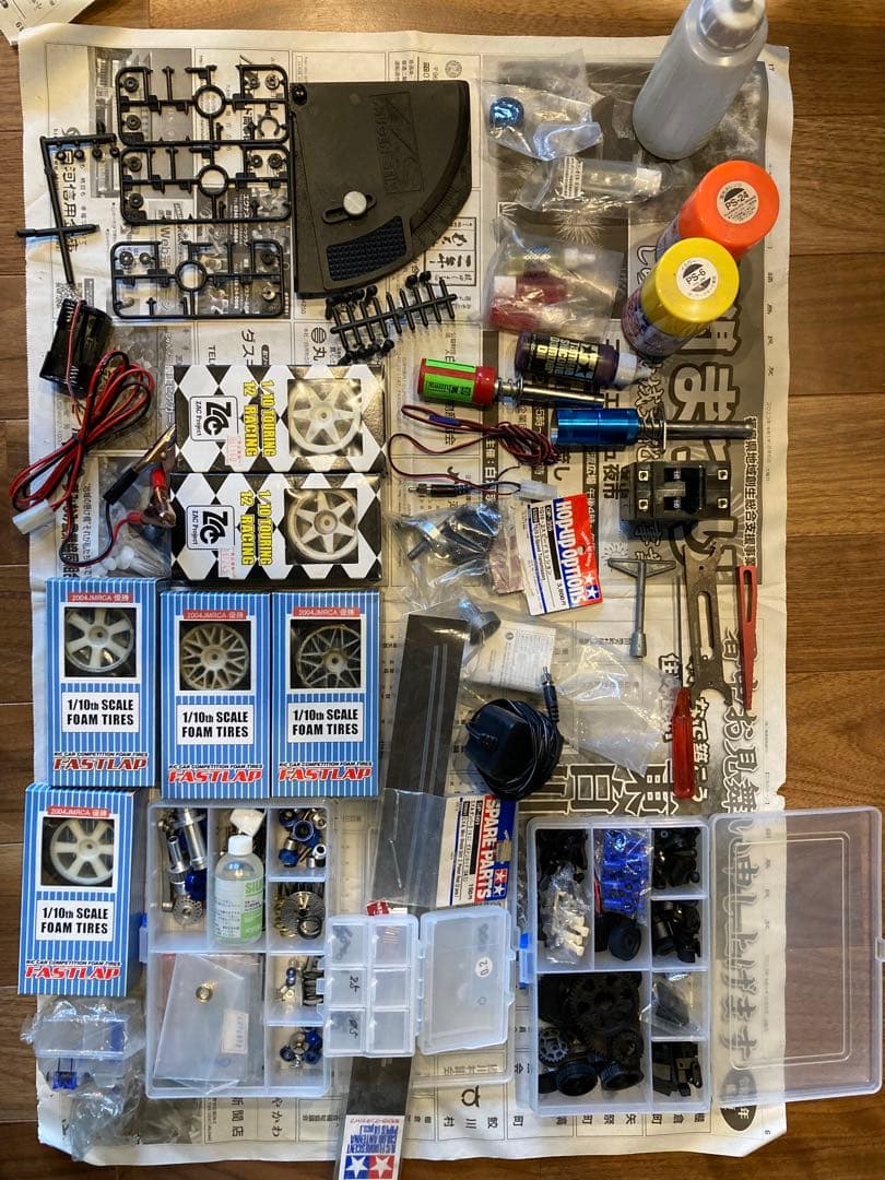 エンジンカー　ラジコン　2台セット 状態不明　ジャンク