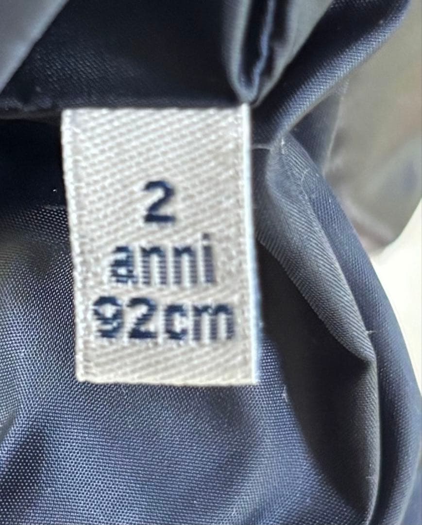 【美品】モンクレール ダウンジャケット キッズ ネイビー2anni92㎝100㎝