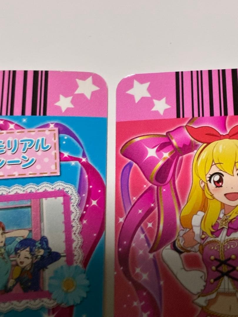 アイカツ カード キャンペーンレア CP パイピンクパレード アニメ柄