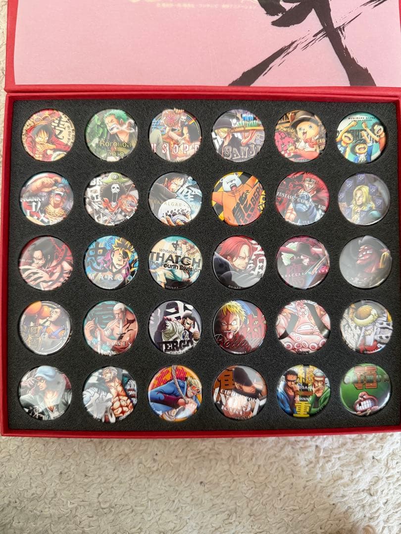 ONE PIECE 輩缶バッジ 限定コンプリートコレクション 第2弾