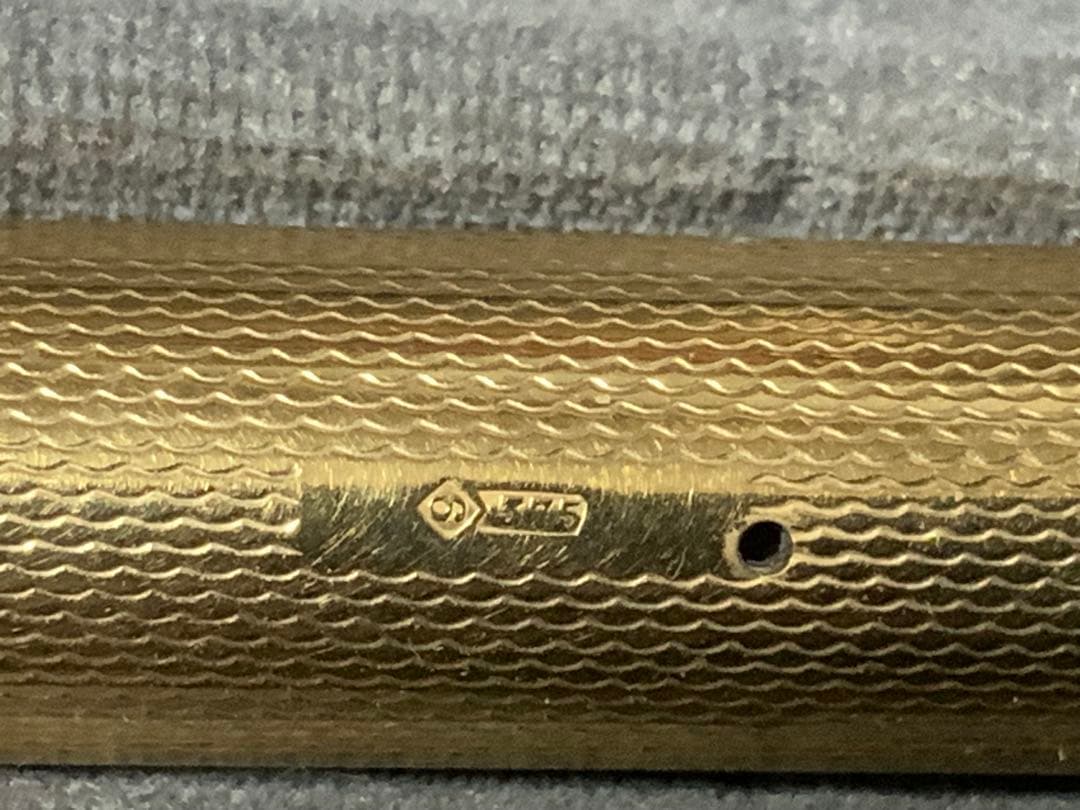 9金無垢Vintage Onoto 万年筆　14KのFペン先　クリスマス特価