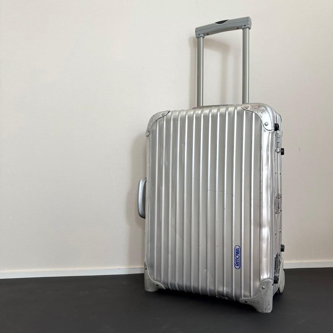 青ロゴ・廃盤品 RIMOWA TOPAS CABIN TROLLEY 32L 廃盤・青ロゴRIMOWA