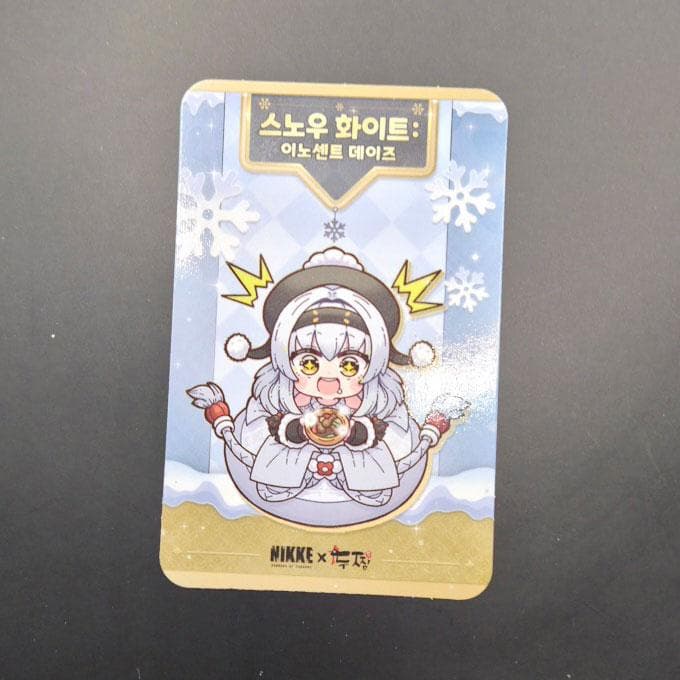 NIKKE レッドフード スタンドキーリング SD フォトカード ドゥチム