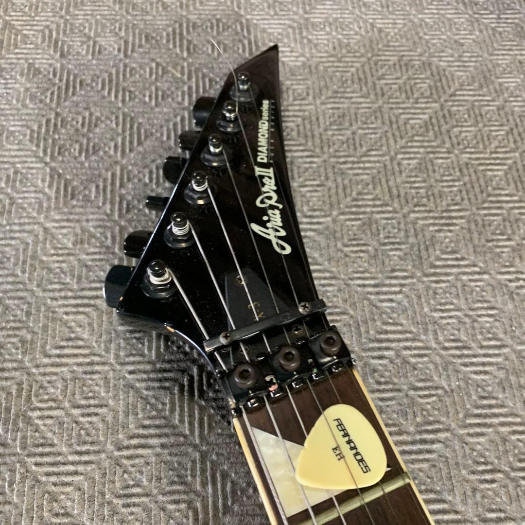 I624 ジャンク品 AriaProⅡ アリアプロ2 エレキギター ケース付