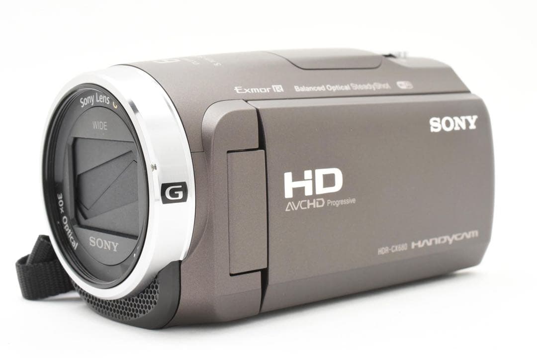 【美品】ソニー SONY HDR-CX680 ブラウン
