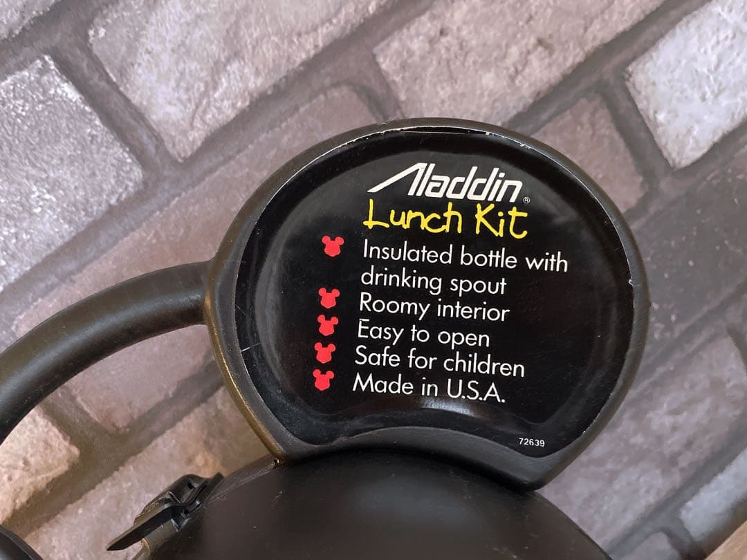 ☆Disney Mickey Lunch Kit Aladdin☆USA☆